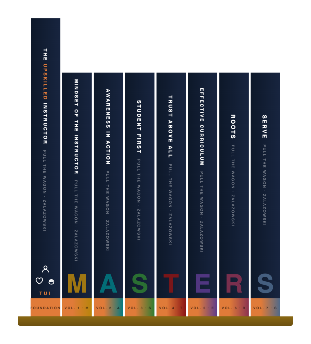 The PTW Masters Library — 8-book shelf